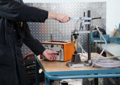 MTECK Autogenprüfung Sicherheitseinrichtung